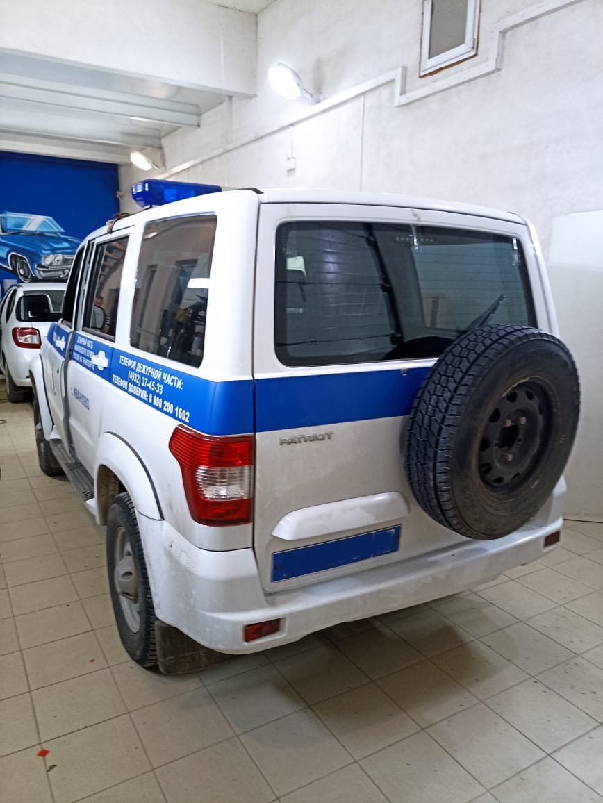 Замена заднего ветрового стекла UAZ Patriot