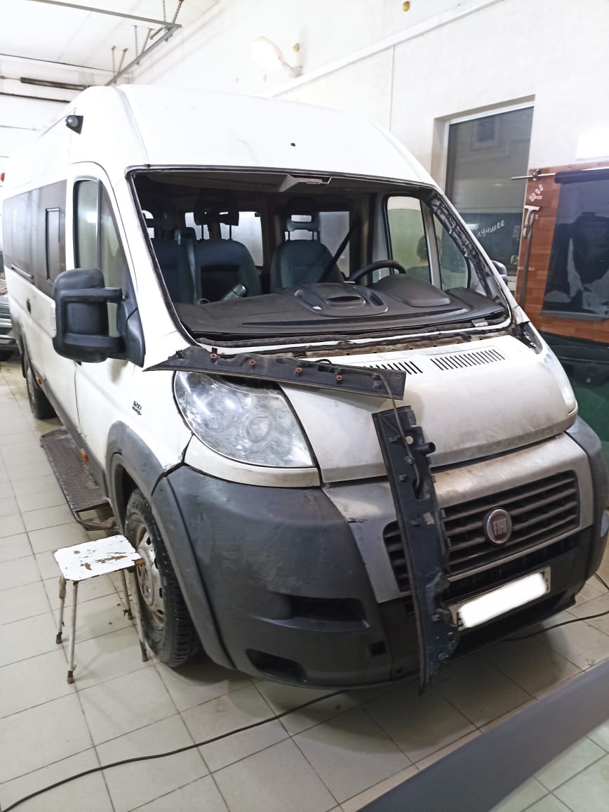 Замена ветрового стекла для Fiat Ducato 250